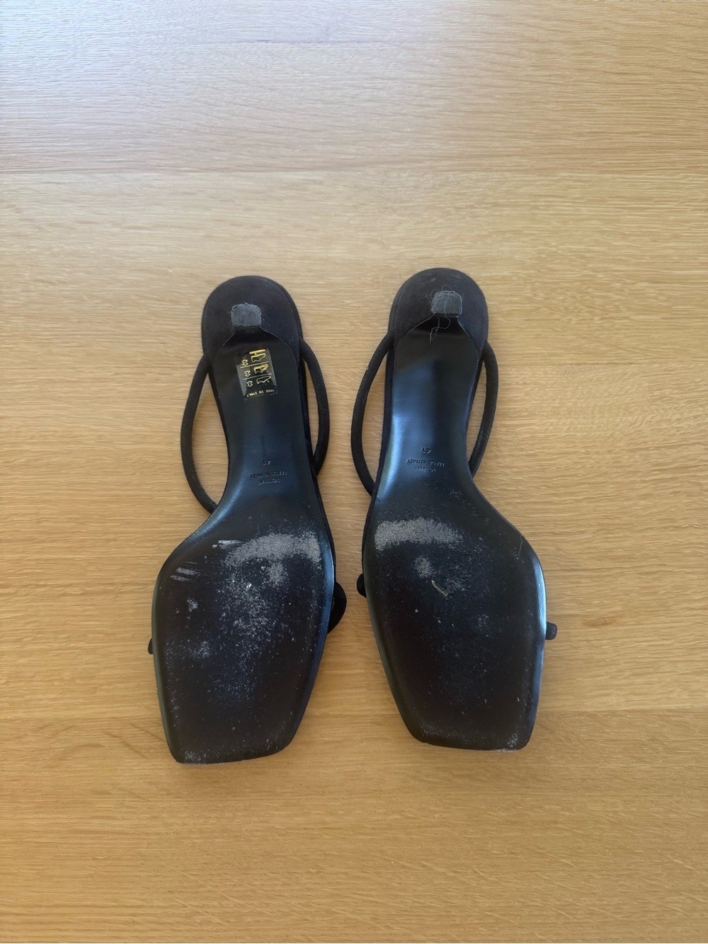 Toteme Minimalist Suede Sandal size 41 - Picture 5 of 6